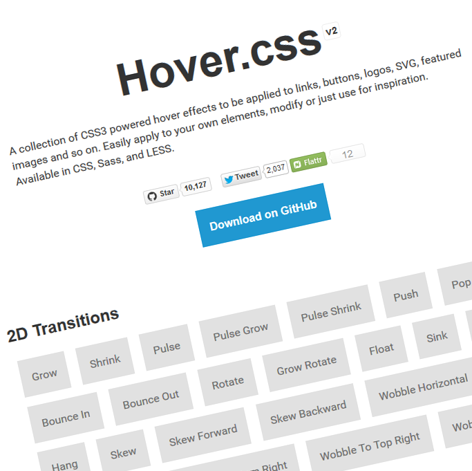 Hover.css v2