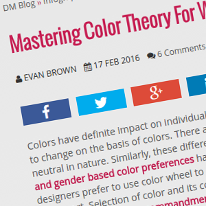 Dominar la teoría del color para el diseño web