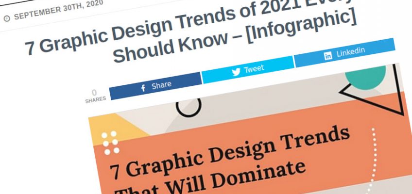 7 tendencias de diseño gráfico de 2021 que todo diseñador debe conocer