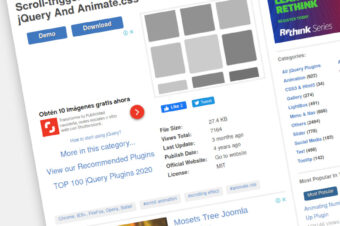 jQuery Scrolla