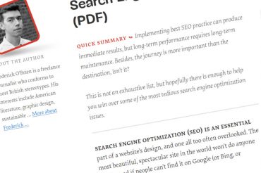 Lista de comprobación de optimización de motores de búsqueda (PDF)