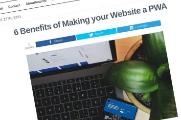 6 beneficios de convertir su sitio web en una PWA