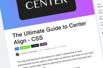 La guía definitiva para la alineación central – CSS