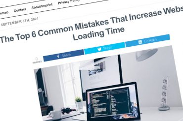 Los 6 errores más comunes que aumentan el tiempo de carga del sitio web