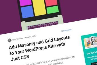 Agregá diseños de cuadrícula a tu sitio de WordPress con solo CSS