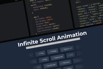Animación de desplazamiento infinito