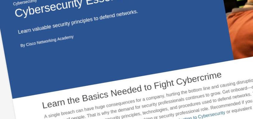 CISCO: Fundamentos de ciberseguridad curso gratuito
