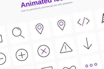Animated icons