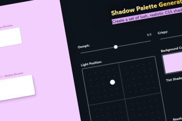 CSS Generador de paleta de sombras