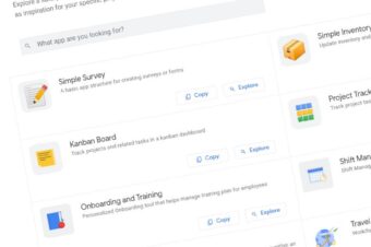 AppSheet desarrollar aplicaciones sin código