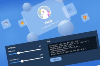 Generador CSS de Glassmorphism