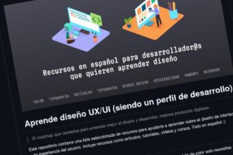 Recursos en español para desarrolladores que quieren aprender diseño.