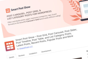 Smart Post Show – WordPress plugin