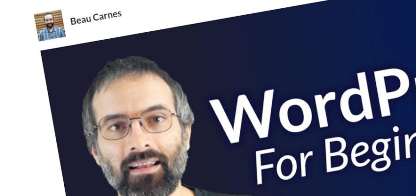 Cómo crear un sitio web con WordPress – Curso completo