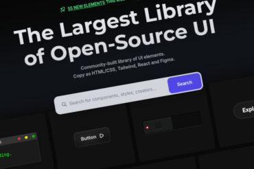 La biblioteca más grande de IU de código abierto