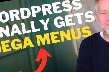 Mega menúes en WordPress