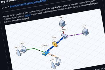 FossFLOW – Herramienta de diagrama isométricos